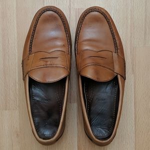 Brown Allen Edmonds Paxton loafers